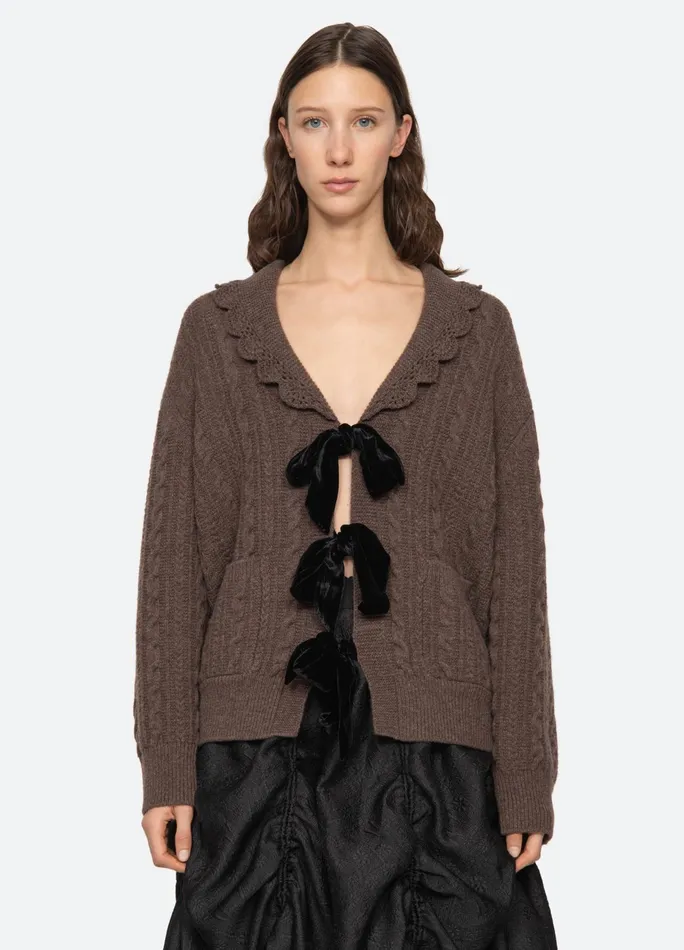Women Tops Sea New York Mariella Cardigan Grey