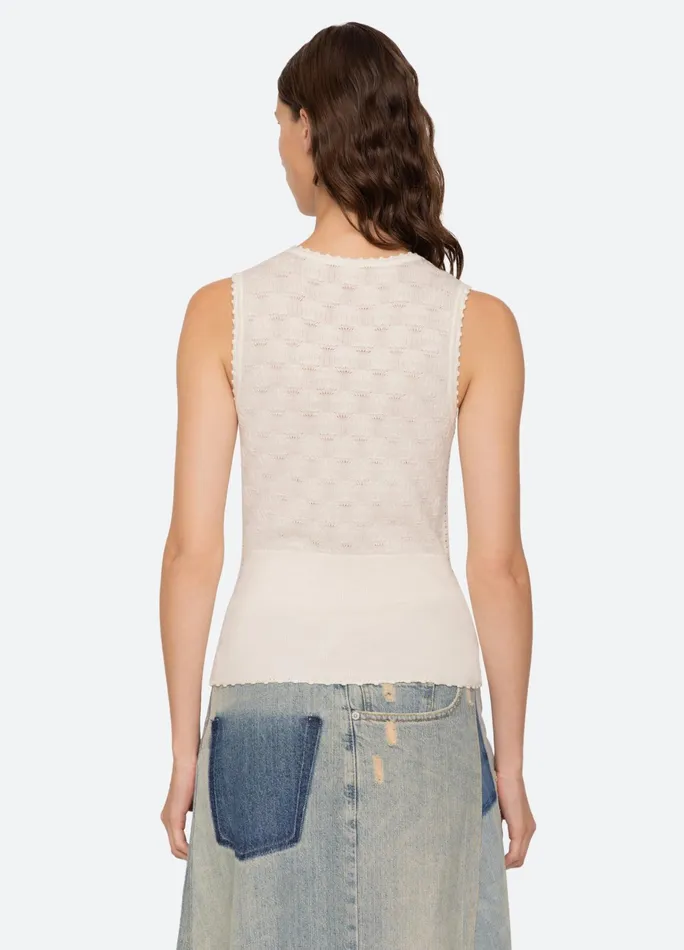 Women Tops Sea New York Mila Tank Navy