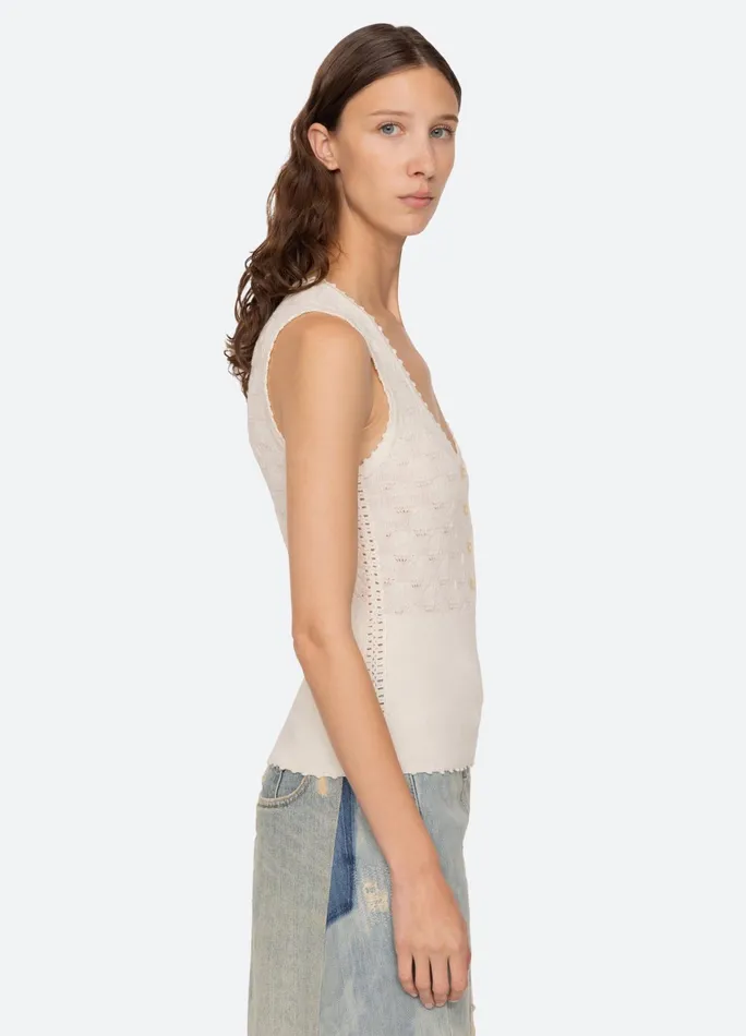 Women Tops Sea New York Mila Tank Navy
