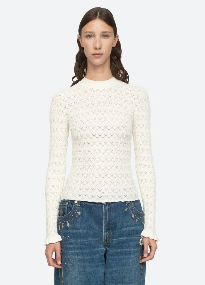 Women Tops Sea New York Rue Sweater Black
