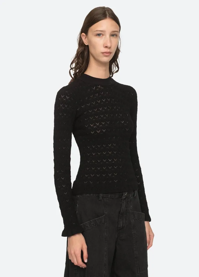 Women Tops Sea New York Rue Sweater Black