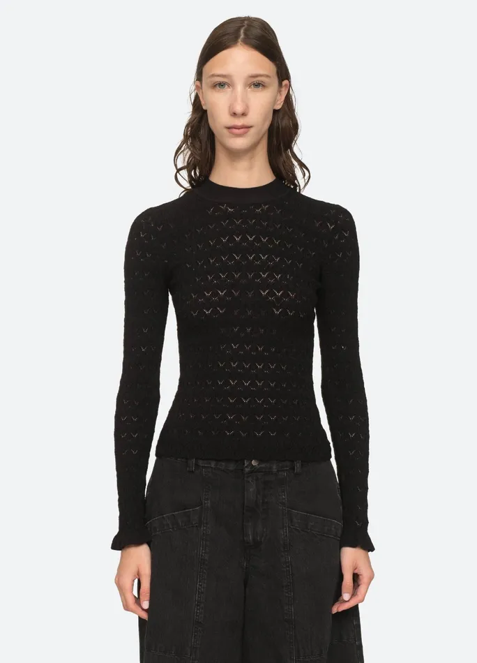 Women Tops Sea New York Rue Sweater Black