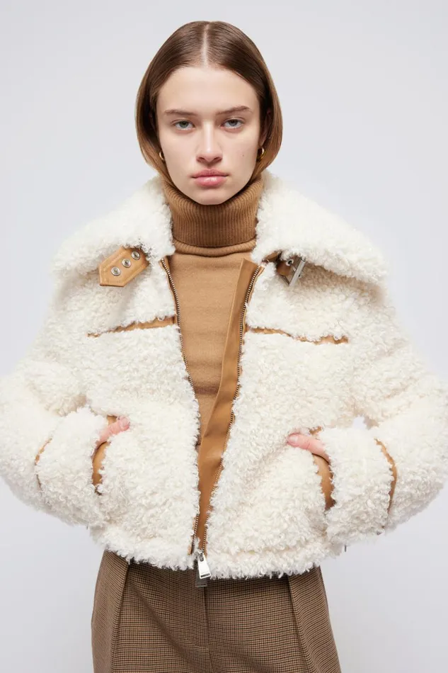 Women Triana Jacket Cream Jonathan Simkhai Jackets and Coats