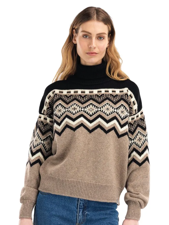 Women Turtleneck Dale Of Norway Randaberg Sweater