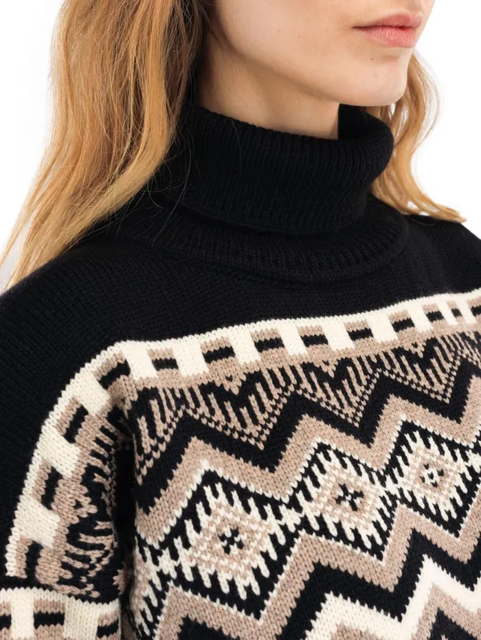 Women Turtleneck Dale Of Norway Randaberg Sweater