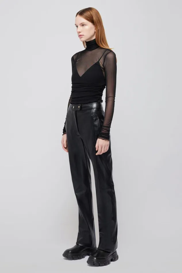 Women Velora Bodysuit Black Jonathan Simkhai Tops and Bodysuits