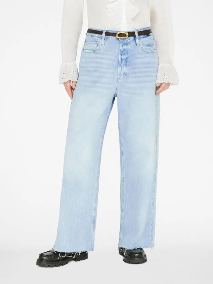 Women Wide Leg FRAME Le Low Baggy Wide Leg 8212 Natoma Clean Women Wide Leg FRAME Le Low Baggy Wide Leg 8212 Natoma Clean