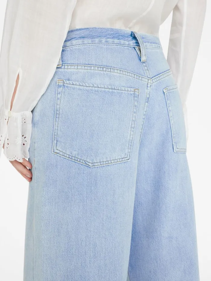 Women Wide Leg FRAME Le Low Baggy Wide Leg 8212 Natoma Clean Women Wide Leg FRAME Le Low Baggy Wide Leg 8212 Natoma Clean
