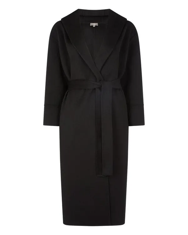 Women Women039s Cashmere Robe CoatIn Black Black NPeal Coats and Jackets