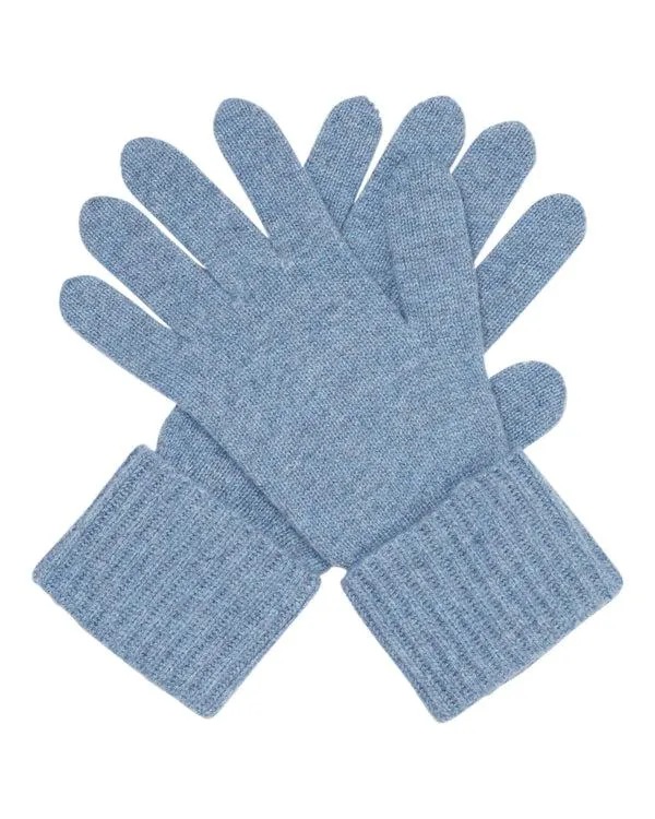 Women Women039s Ribbed Cashmere GlovesIn Faded Indigo Blue Faded Indigo Blue NPeal Gloves