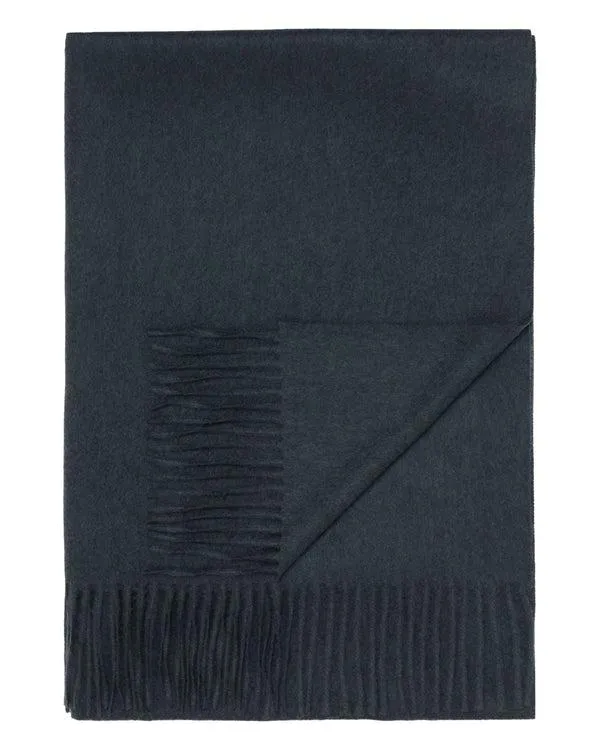 Women Women039s Woven Cashmere ShawlIn Grigio Blue Grigio Blue NPeal Pashminas Wraps and Shawls