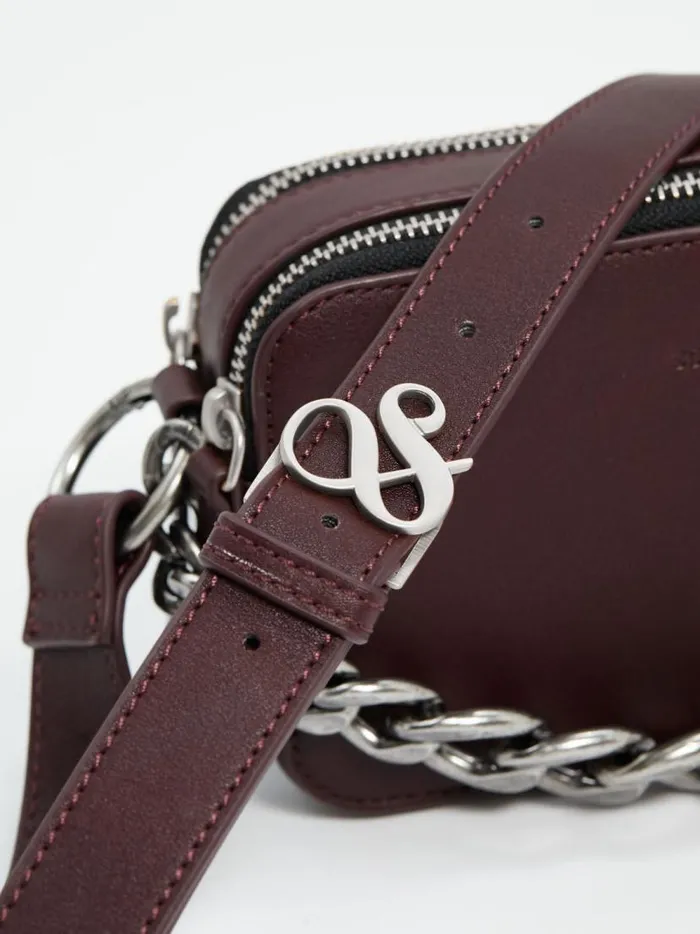 Women WOMEN SMALL REPORTER BAG Bordeaux Scotch and Soda Bags