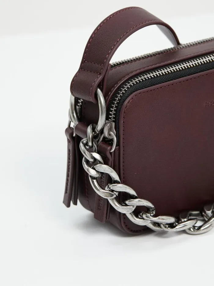 Women WOMEN SMALL REPORTER BAG Bordeaux Scotch and Soda Bags