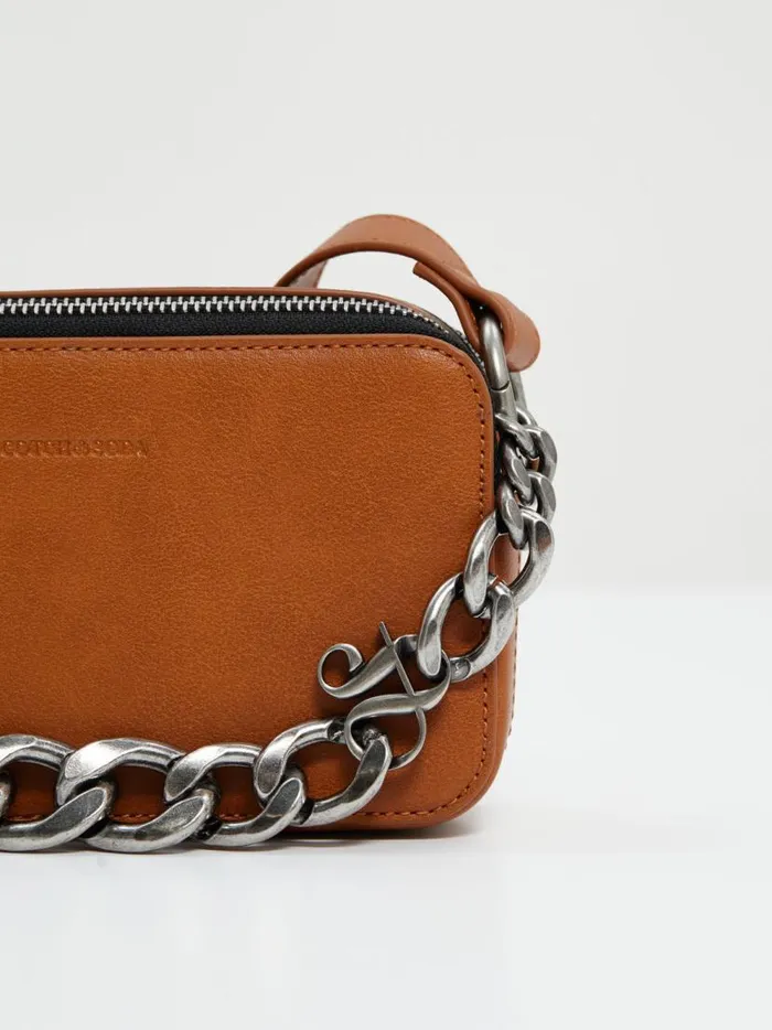 Women WOMEN SMALL REPORTER BAG Bordeaux Scotch and Soda Bags