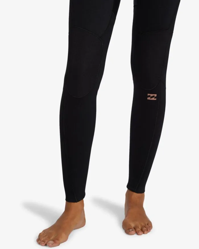 Womens 43mm Foil Chest Zip Wetsuit Black Billabong Wetsuits Womens 43mm Foil Chest Zip Wetsuit Black Billabong Wetsuits