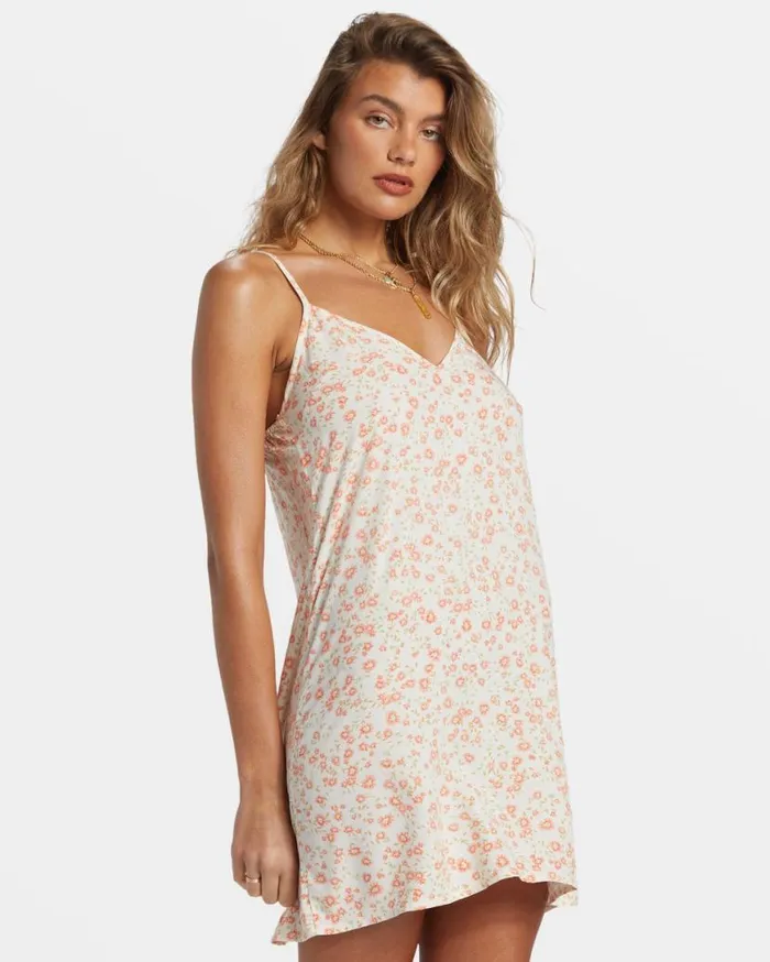 Womens 90039s Babe Mini Slip Dress White Cap Billabong Dresses Womens 90039s Babe Mini Slip Dress White Cap Billabong Dresses