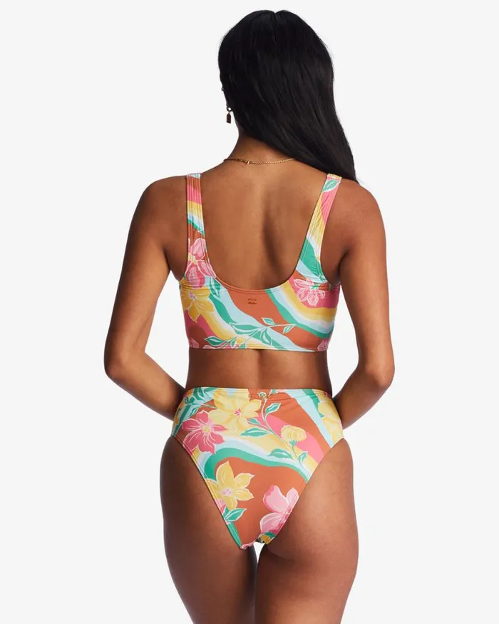 Womens Chasin Sunbeams Rise Bikini Bottoms Multi Billabong Bikini Bottoms