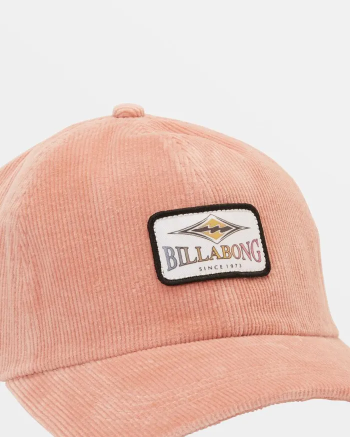 Womens Dad Strapback Hat Dusty Peach Billabong Hats and Beanies Womens Dad Strapback Hat Dusty Peach Billabong Hats and Beanies