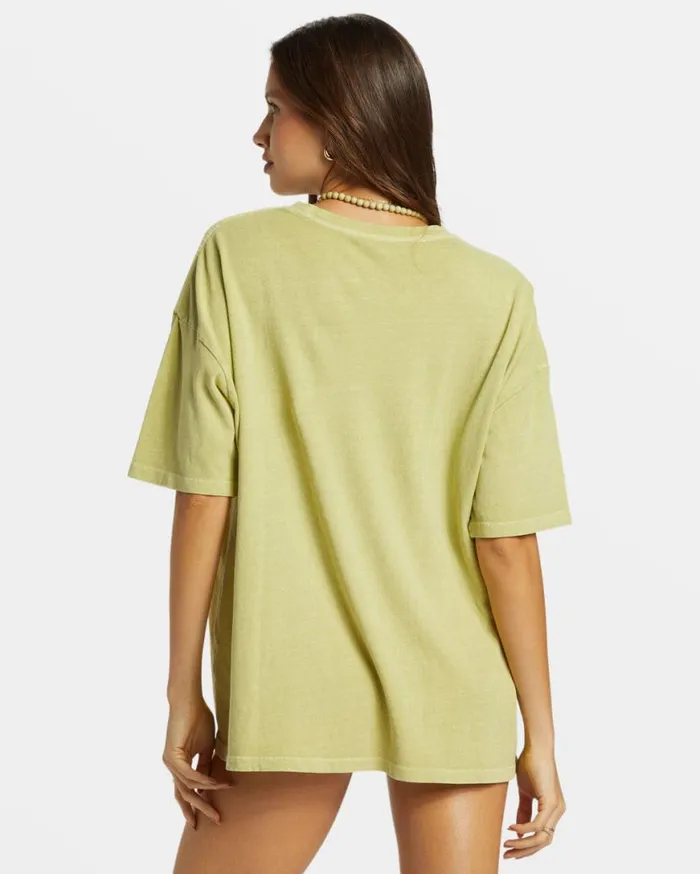 Womens Extra Zesty TShirt Lime Zest Billabong Tops Womens Extra Zesty TShirt Lime Zest Billabong Tops