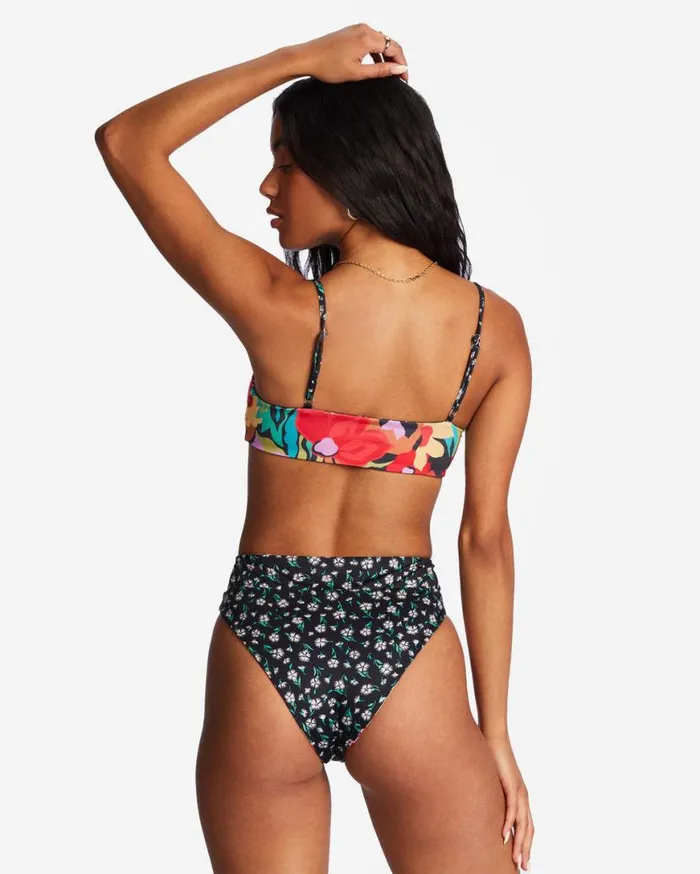 Womens Islands Away Rev Zoe Reversible Crop Bikini Top Multi Billabong Bikinis Womens Islands Away Rev Zoe Reversible Crop Bikini Top Multi Billabong Bikinis