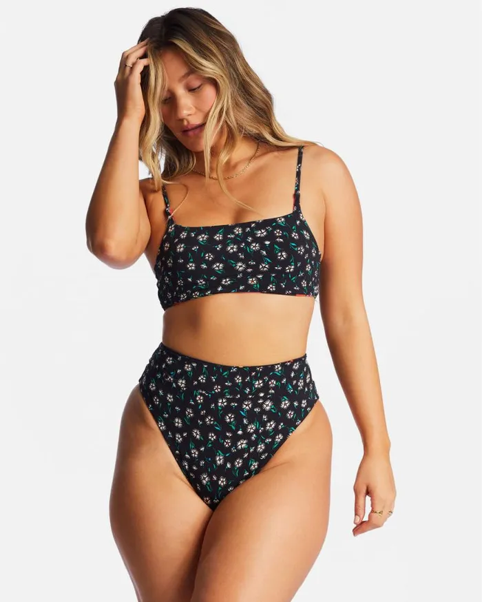 Womens Islands Away Rev Zoe Reversible Crop Bikini Top Multi Billabong Bikinis Womens Islands Away Rev Zoe Reversible Crop Bikini Top Multi Billabong Bikinis