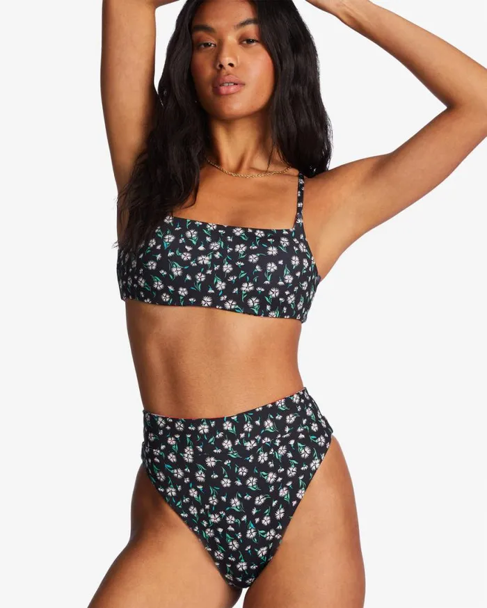 Womens Islands Away Rev Zoe Reversible Crop Bikini Top Multi Billabong Bikinis Womens Islands Away Rev Zoe Reversible Crop Bikini Top Multi Billabong Bikinis