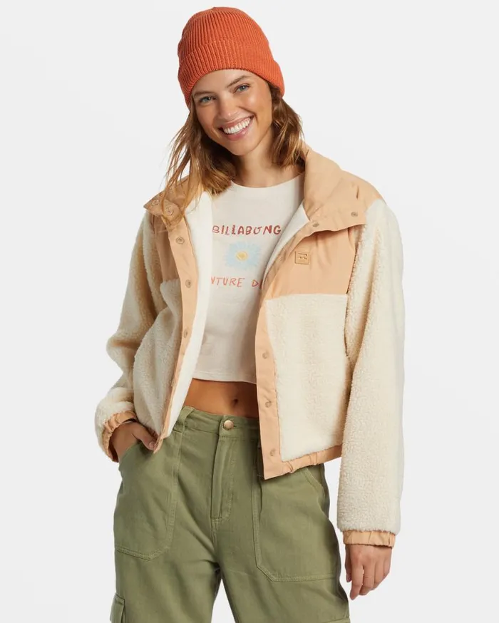 Womens Lost Trails Jacket White Cap Billabong Jackets