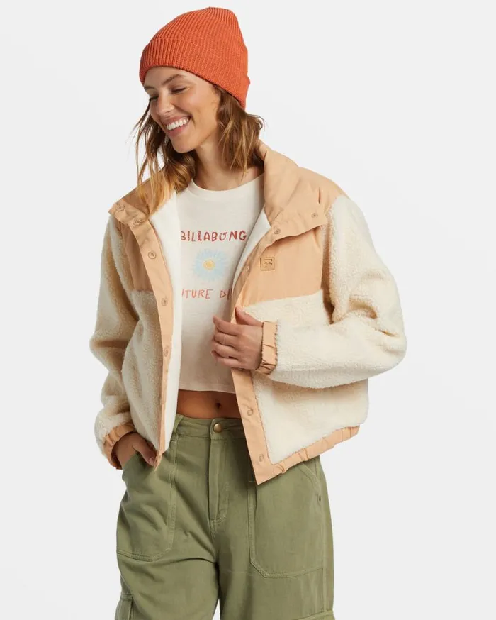 Womens Lost Trails Jacket White Cap Billabong Jackets