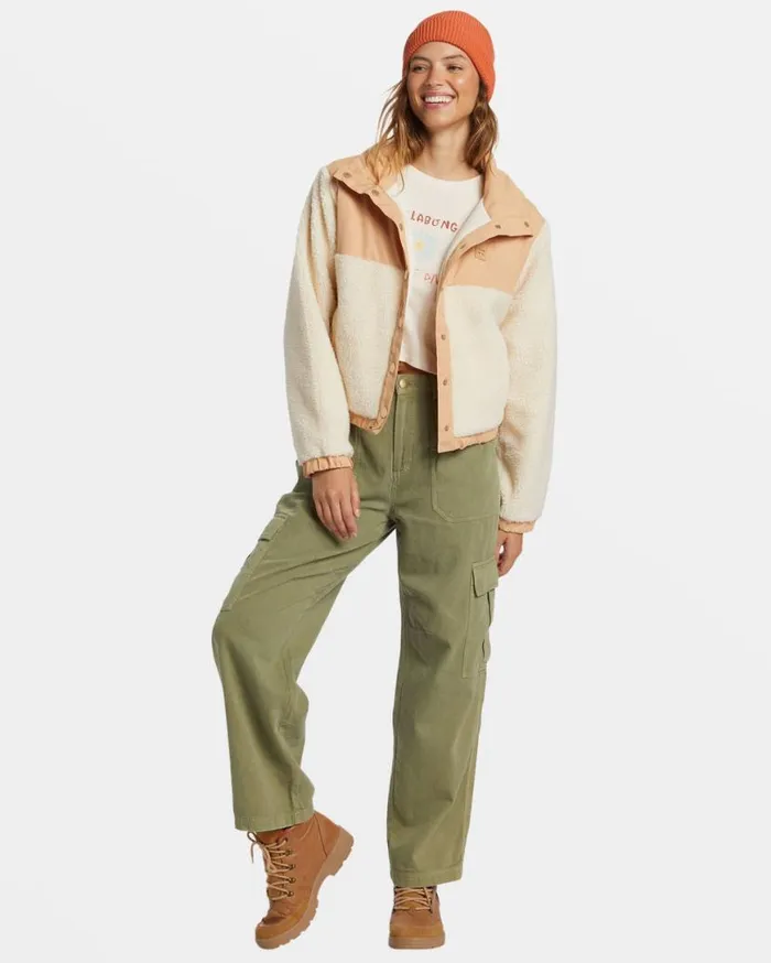 Womens Lost Trails Jacket White Cap Billabong Jackets