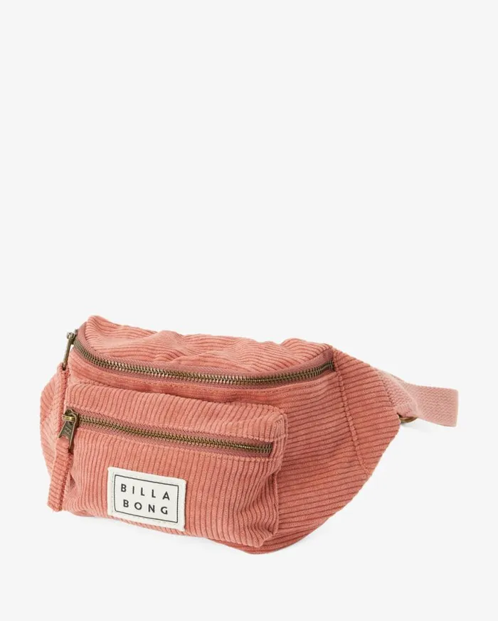 Womens On My Bum Waist Pack Rose Dawn Billabong Beach Accessories Womens On My Bum Waist Pack Rose Dawn Billabong Beach Accessories