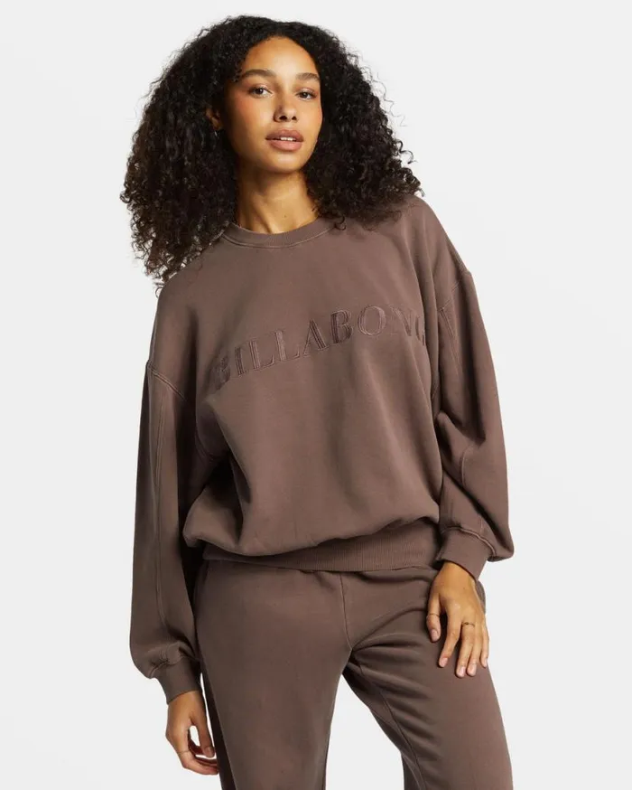 Womens Palmin Kendal Crewneck Sweatshirt Kona Billabong Sweatshirts and Fleece Womens Palmin Kendal Crewneck Sweatshirt Kona Billabong Sweatshirts and Fleece