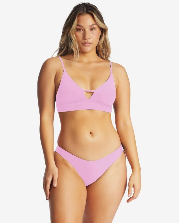 Womens Sol Searcher VNeck Cami Bikini Top Paradise Pink Billabong Bikini Tops Womens Sol Searcher VNeck Cami Bikini Top Paradise Pink Billabong Bikini Tops