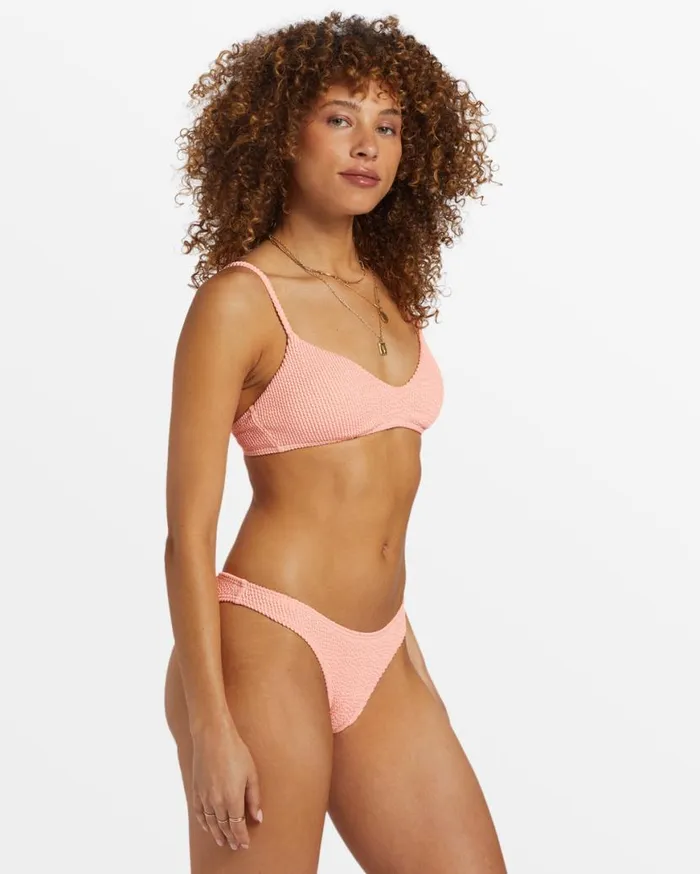 Womens Summer High Bralette Bikini Top Peach Tart Billabong Bikini Tops Womens Summer High Bralette Bikini Top Peach Tart Billabong Bikini Tops