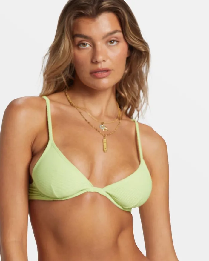 Womens Tanlines Reese Underwire Bikini Top Lime Zest Billabong Bikinis Womens Tanlines Reese Underwire Bikini Top Lime Zest Billabong Bikinis