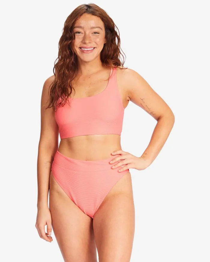 Womens Tanlines Rise HighWaisted Bikini Bottoms Sorbet Billabong Bikinis Womens Tanlines Rise HighWaisted Bikini Bottoms Sorbet Billabong Bikinis