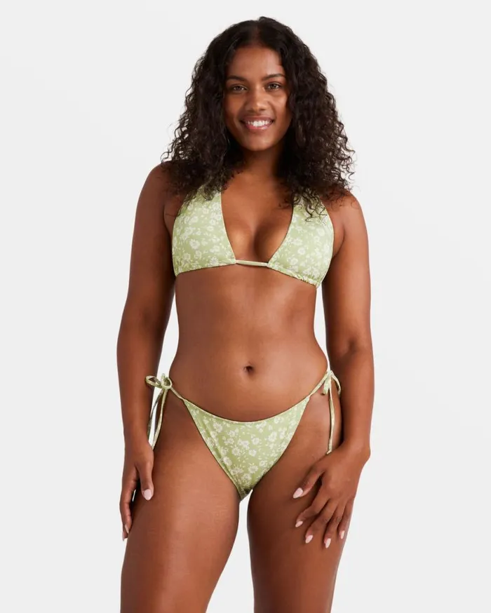 Womens Wild West Ditsy MultiWay Halter Bikini Top Willow Billabong Bikinis