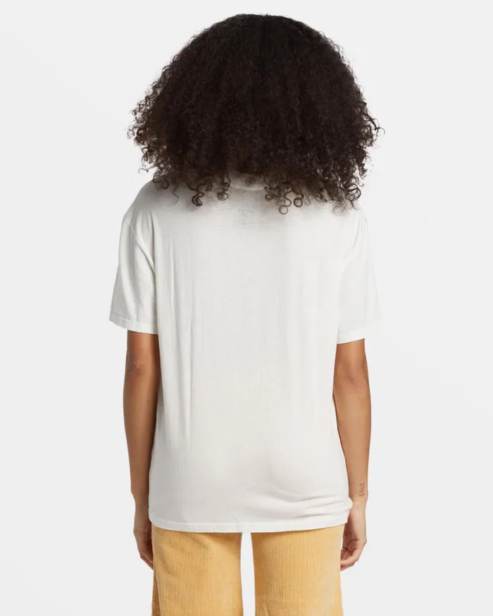 Womens With The Sun TShirt Salt Crystal Billabong Tops
