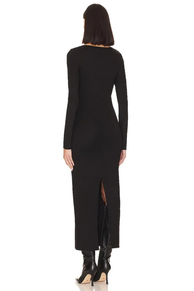 X Anja Dujakovi Velyne Midi Dress Black Women Lovers Friends Dresses X Anja Dujakovi Velyne Midi Dress Black Women Lovers Friends Dresses