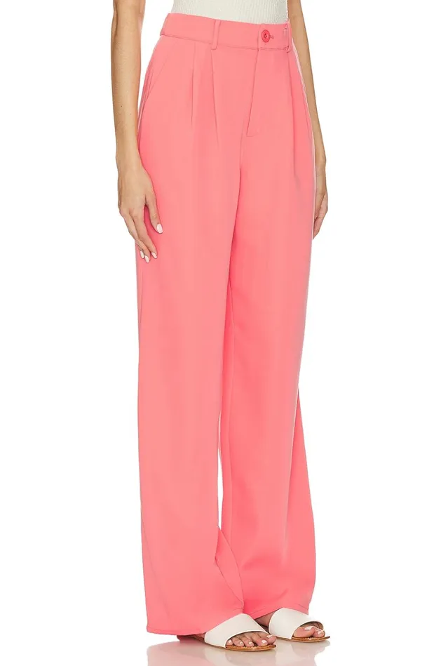 X Jetset Christina Sydney Pant Coral Pink Women Lovers Friends Pants