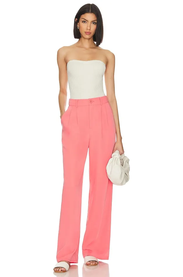 X Jetset Christina Sydney Pant Coral Pink Women Lovers Friends Pants