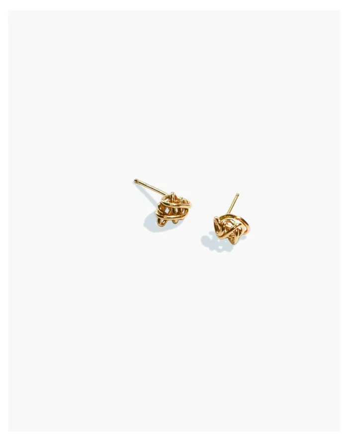 YEAR 901 Chaos Studs Gold Women Madewell Earrings
