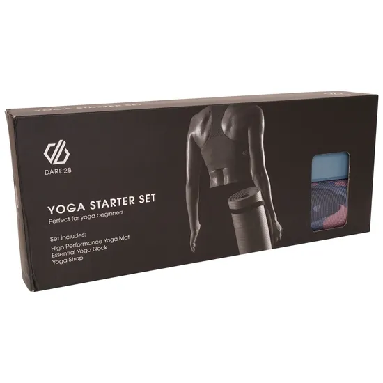Yoga Starter Set Powder Pink Camo Men Dare 2b Gym Accessories
